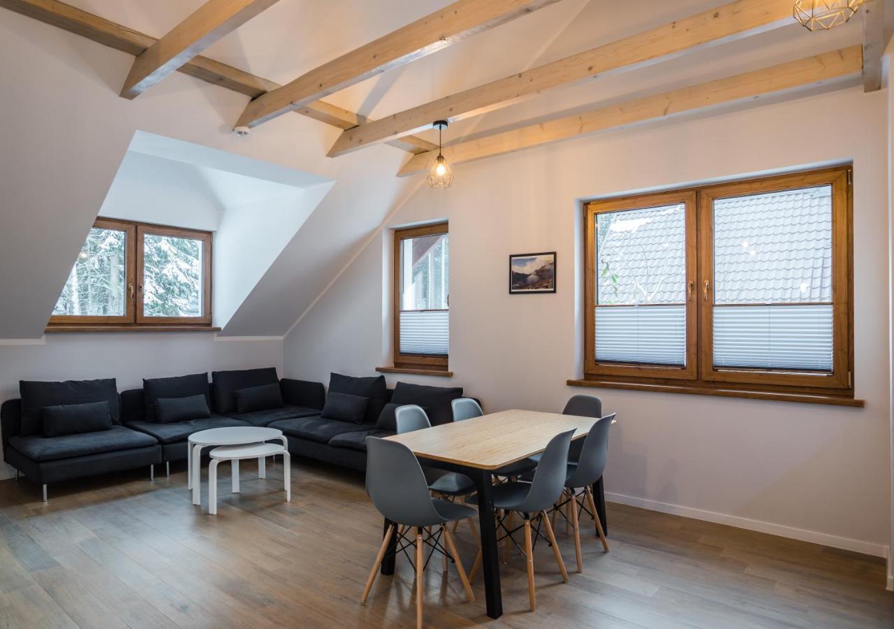 Aston -Domek Przy Lesie, Przestronny, Apartamenty 카르파츠 외부 사진